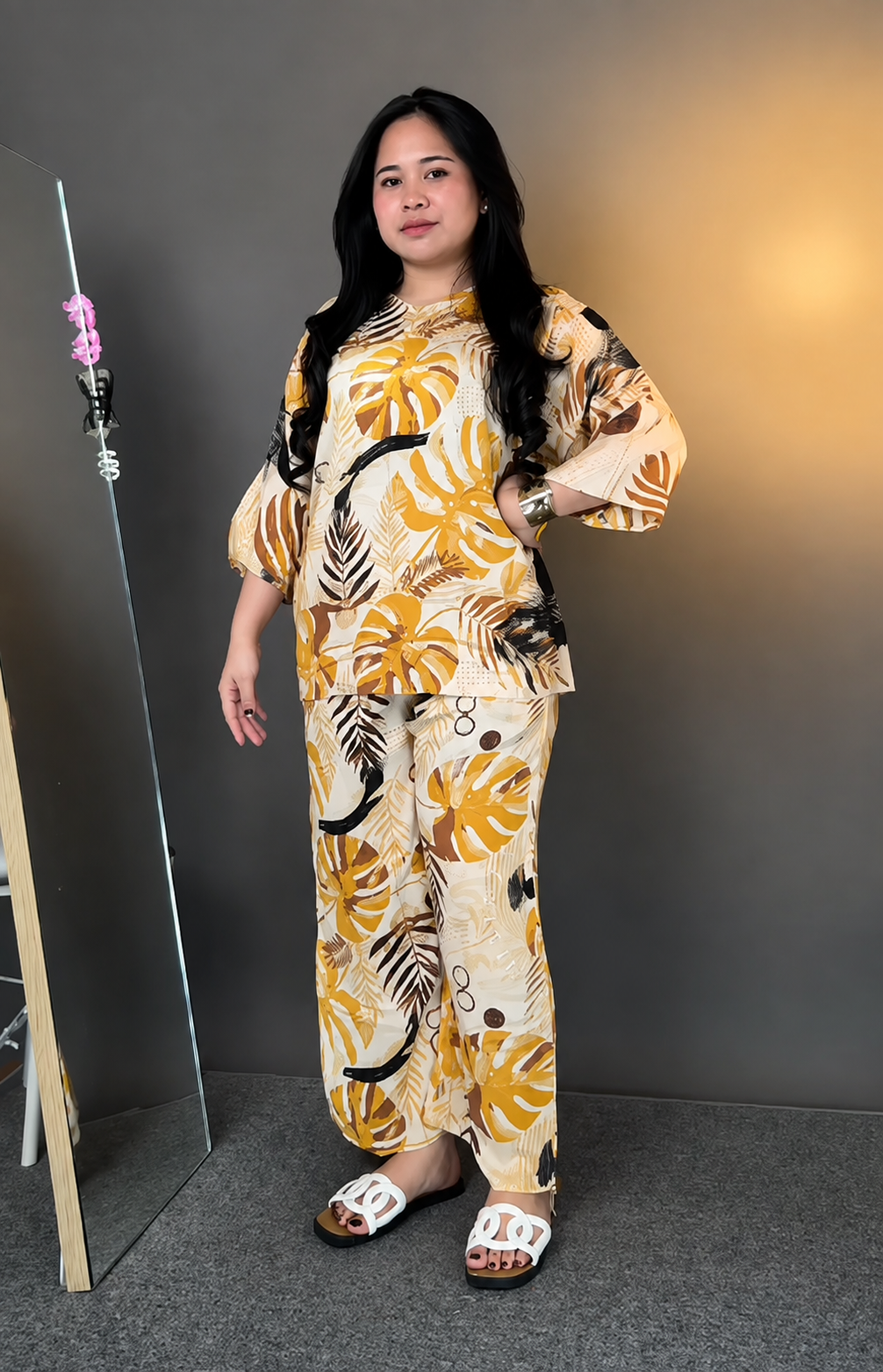Premium Printed Co-Ord Set for Women | Stylish 2-Piece Outfit