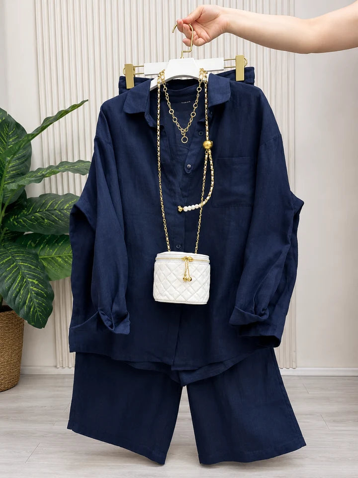 Cocktail -Effortlessly Stylish 2-Piece Co-Ord Set