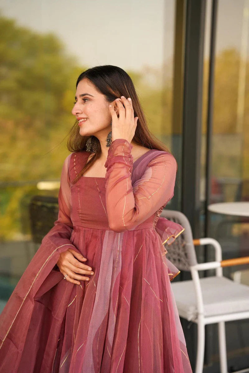 Precious Heavy Stylish Women Latest Anarkali Suit