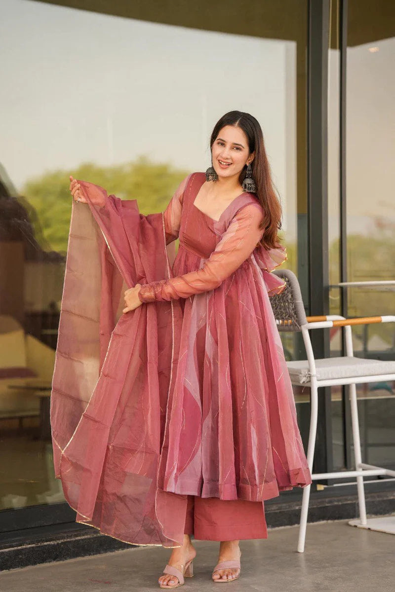 Precious Heavy Stylish Women Latest Anarkali Suit
