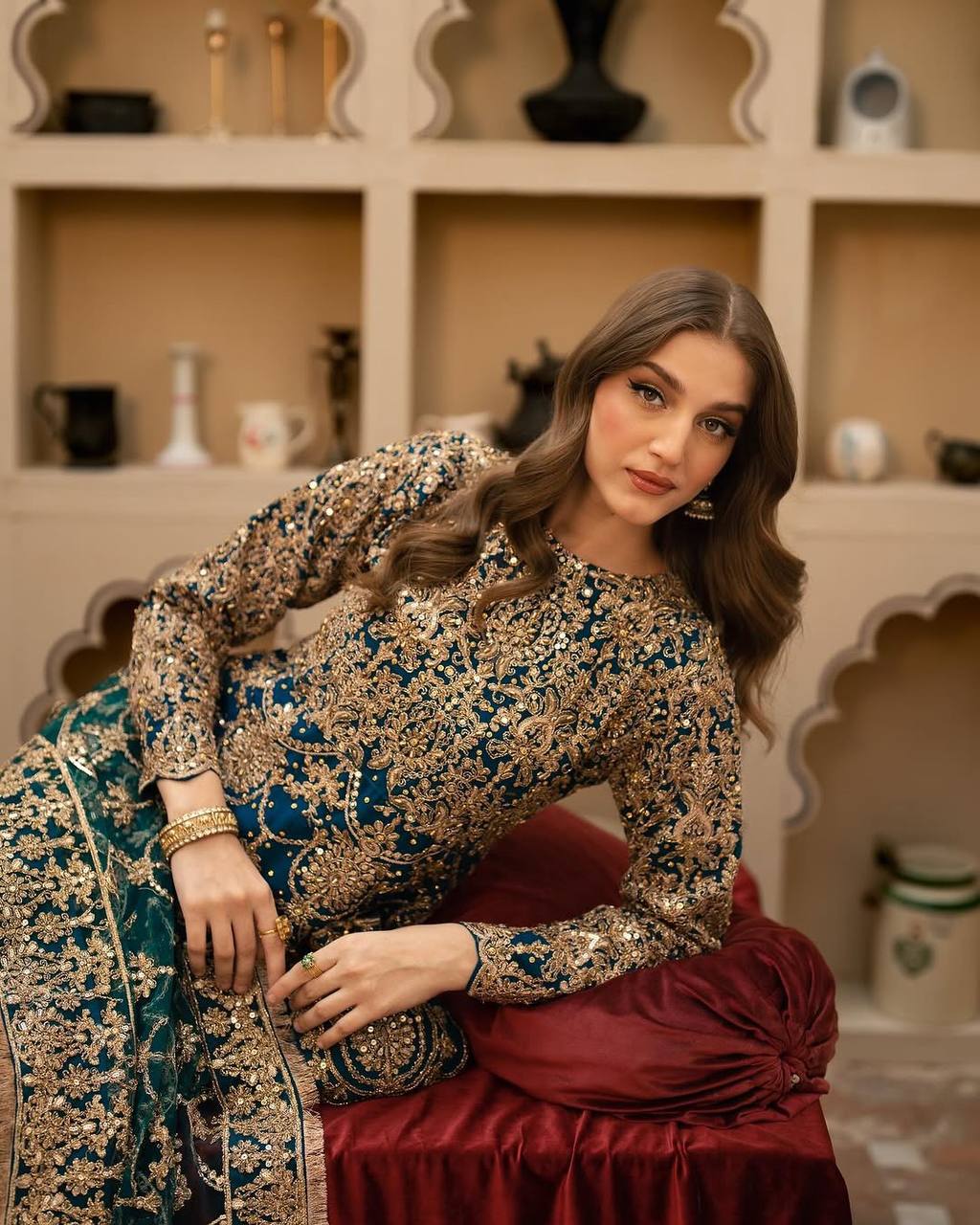 Designer Embroidered Kurta Set