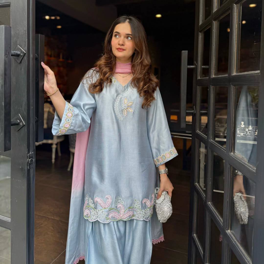 Sky Blue Kurta Set