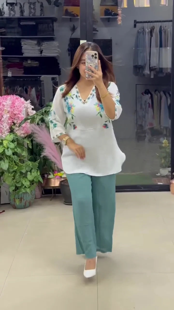 Women’s Stylish Printed Co-ord Set