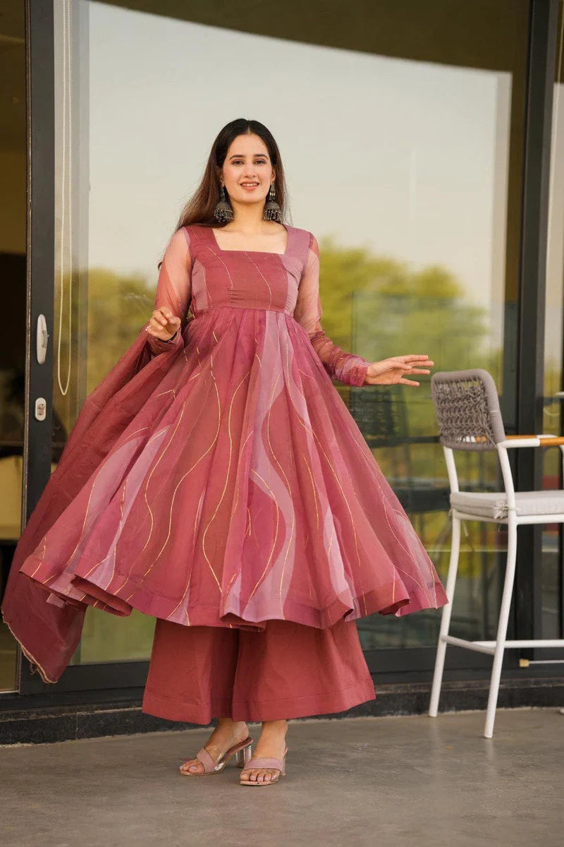 Precious Heavy Stylish Women Latest Anarkali Suit