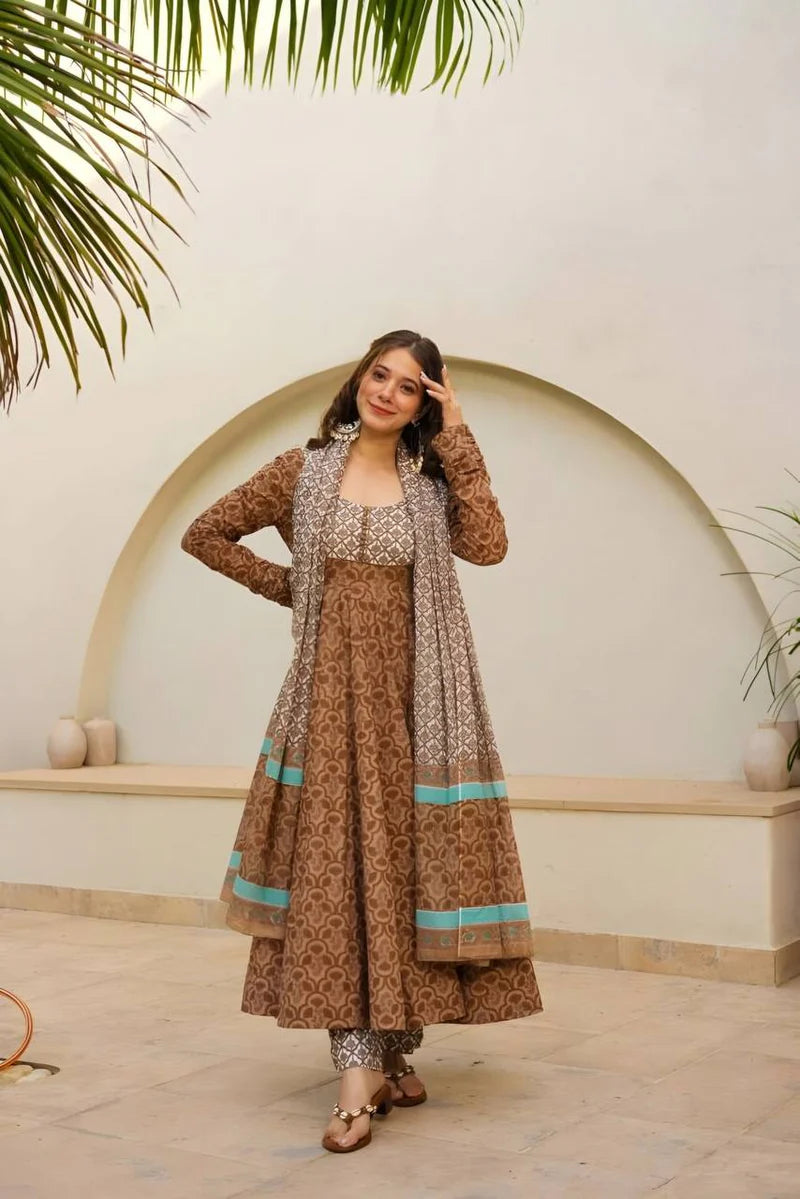 Premium Designer Readymade Anarkali Suit