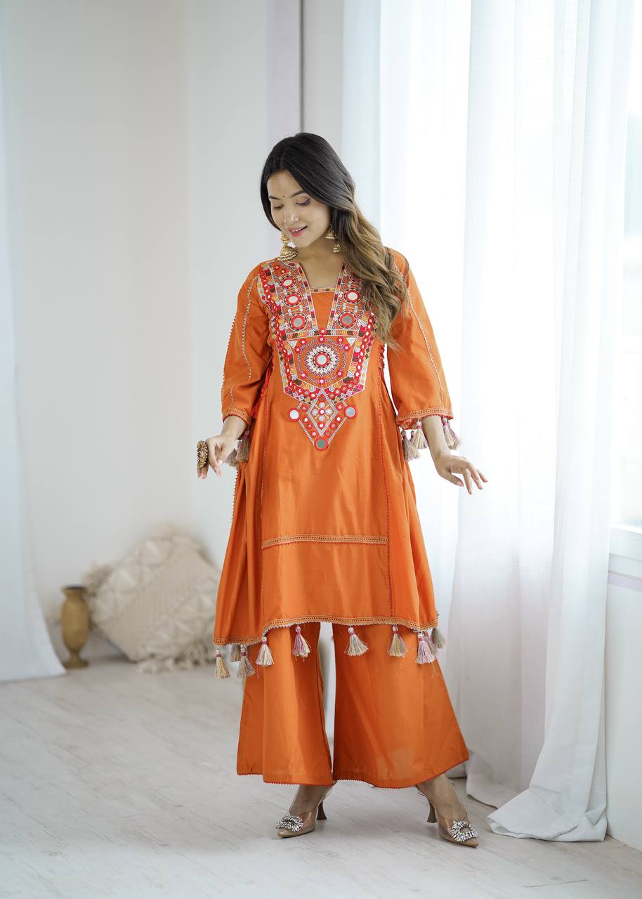 New Designer Pure Khadi Cotton Kurta With Pant Set