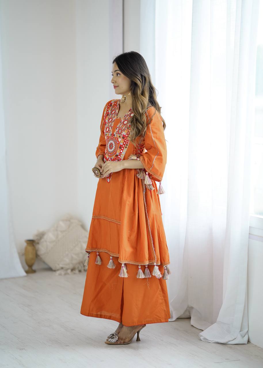 New Designer Pure Khadi Cotton Kurta With Pant Set