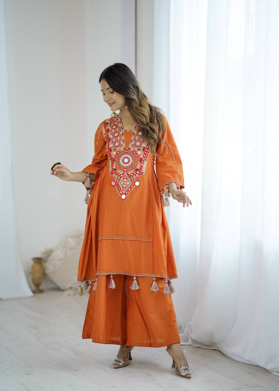 New Designer Pure Khadi Cotton Kurta With Pant Set