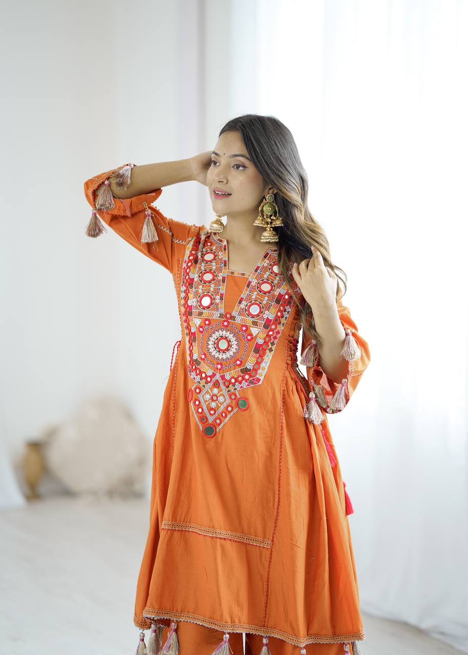 New Designer Pure Khadi Cotton Kurta With Pant Set