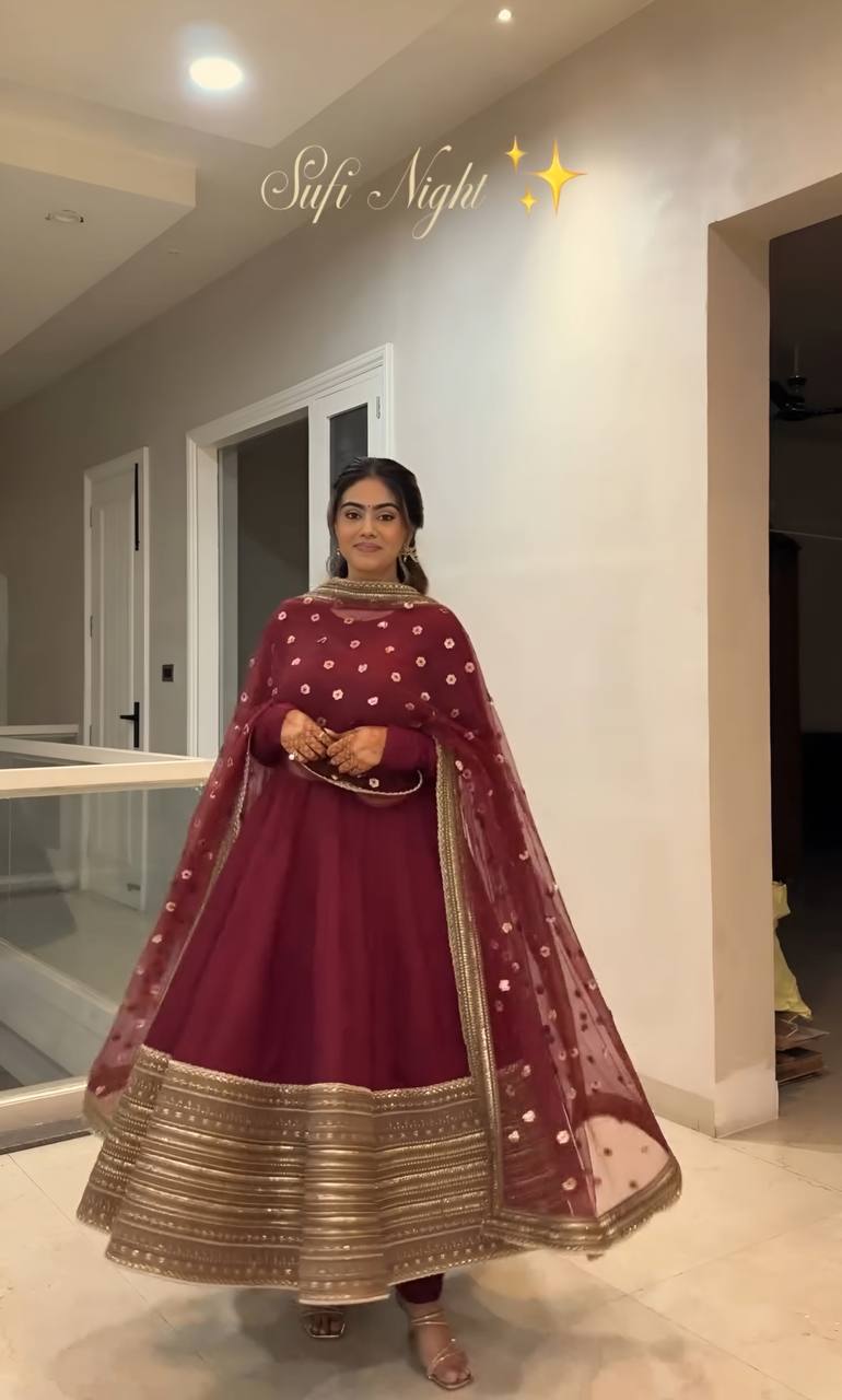 Designer Anarkali Suit – Luxury You Deserve