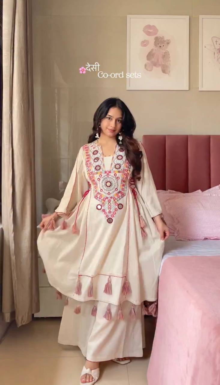 New Designer Pure Khadi Cotton Kurta With Pant Set